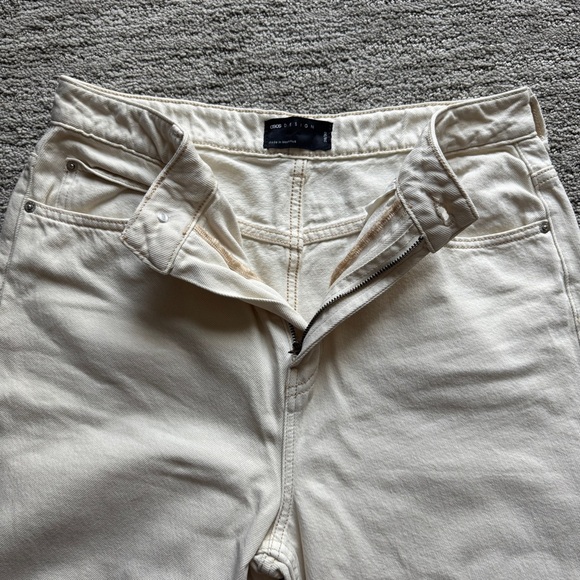 ASOS DESIGN Straight Leg Jeans in Neutral -  W28 / L30 - 100% Cotton - Picture 3 of 10